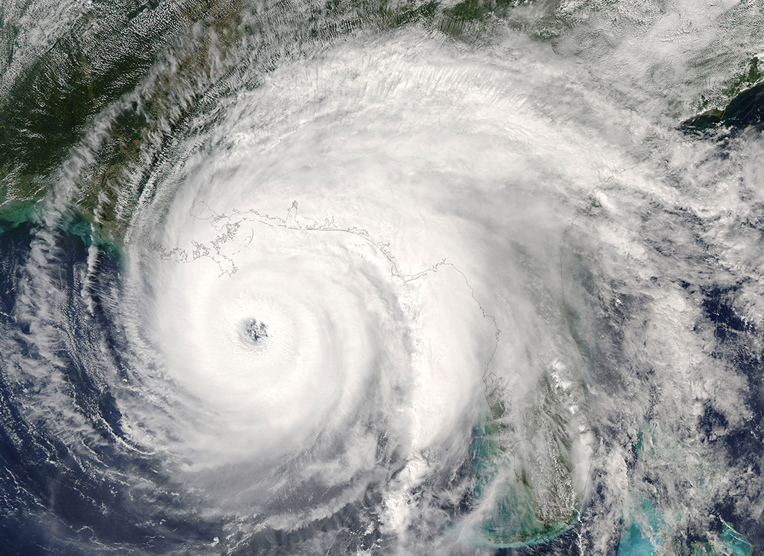 Category 5 super typhoon from outer space view. The eye of the h Florida hurricane preparedness. Florida Businesses: Is Your Tech Ready for the Next Hurricane?