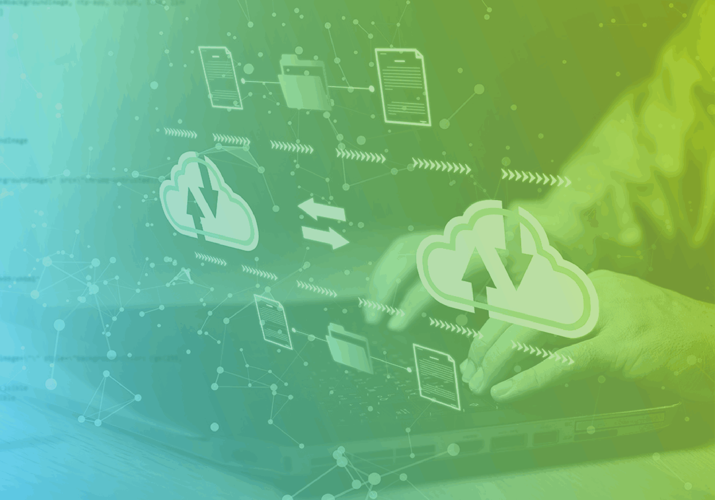 Why Data Backup Isn’t Enough Anymore—and What to Do About It. Man hand on laptop working with data cloud transmission , document and files management system. Data backup validation